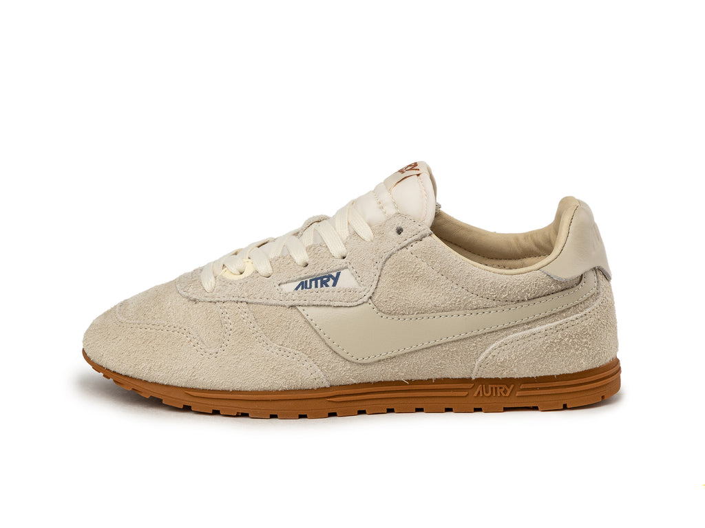 【AUTRY】WINDSPINスエードとレザーのスニーカー 関税込み Autry Windspin Sneakers In Amarone Suede And Leather