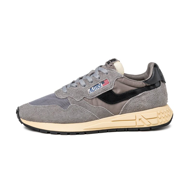 Autry Reelwind Low *Suede / Net* - 40 / Plumbeo / Black
