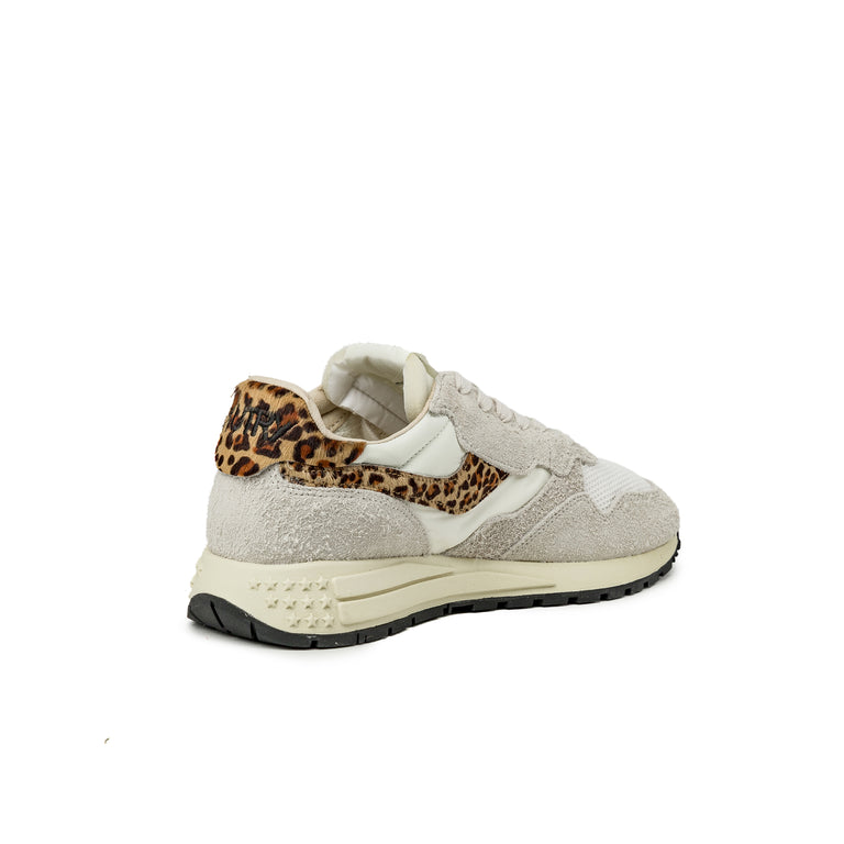 Autry Reelwind Low W - 36 / White / Leopard - 3