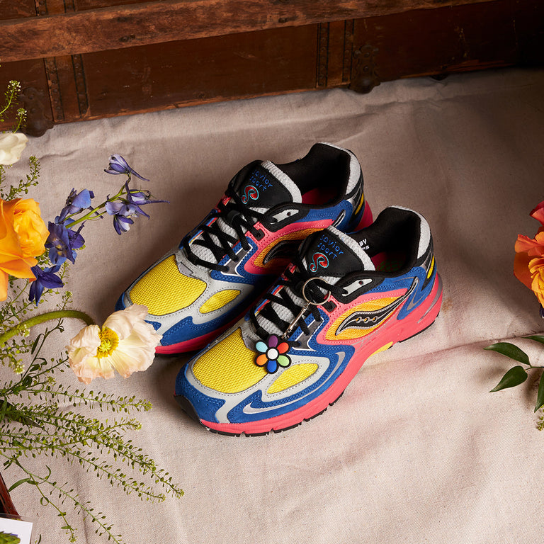Saucony x Jae Tips Grid Jazz 9 *I Love You But I'm Busy* onfeet