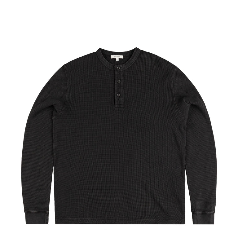 JW Anderson Long Sleeve Waffle Henley Top