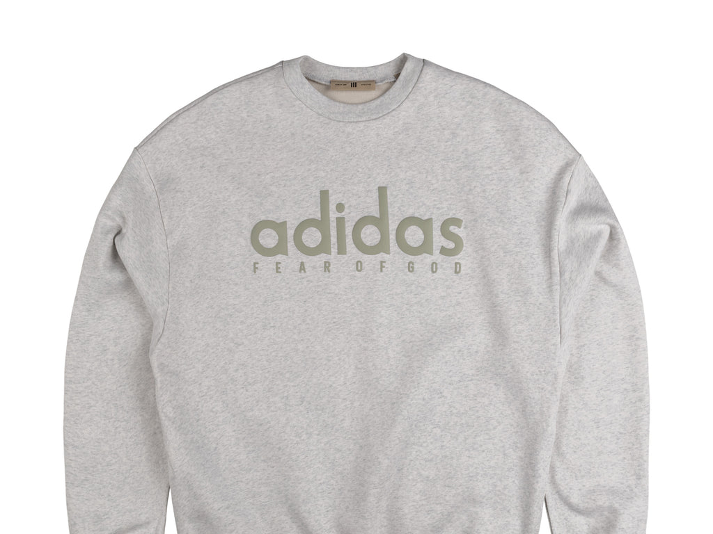 国内発送☆FEAR OF GOD☆CREWNECK T-SHIRT/LIGHT HEATHER Fear Of God Essentials Crewneck T-shirt Light Heather Grey