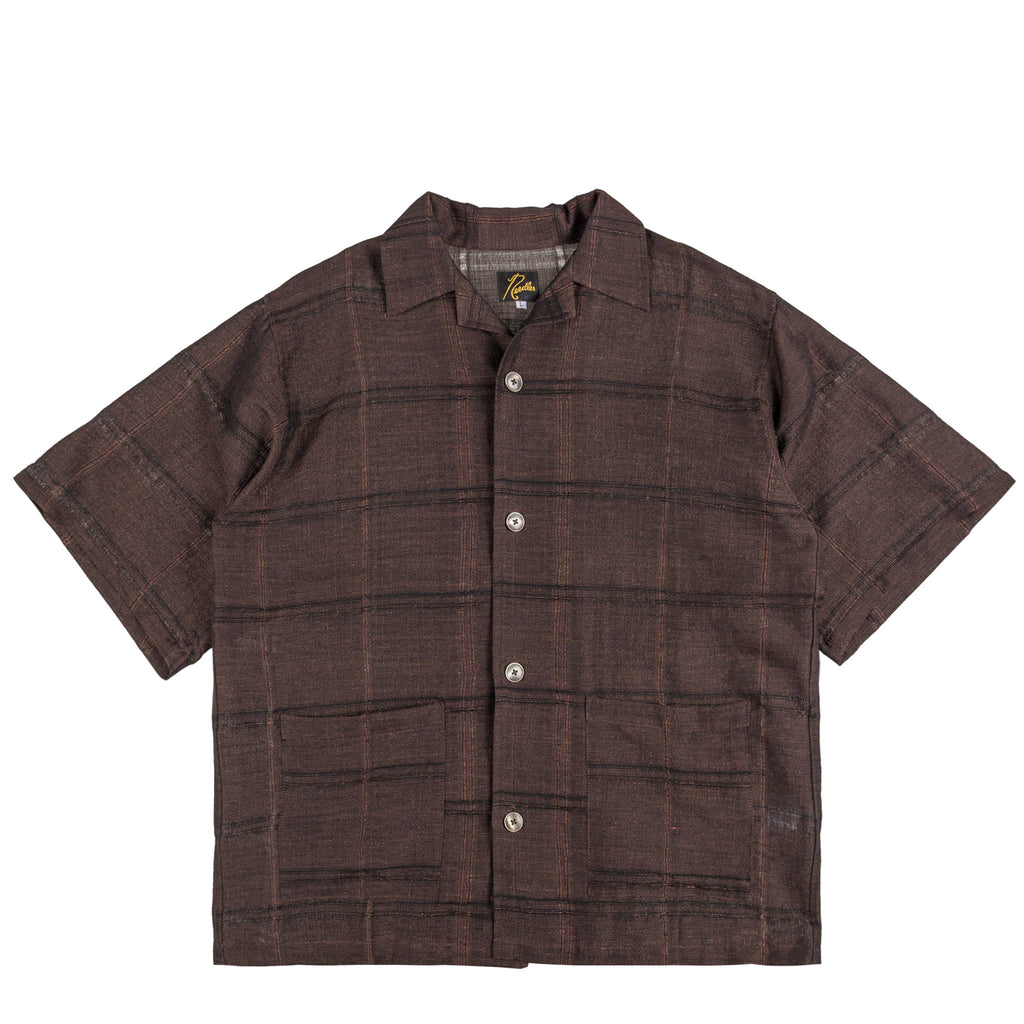 トップス NEEDLES Cabana Shirt Needles x Kae Tanaka Cabana Shirt - Mustard - KT Jacquard