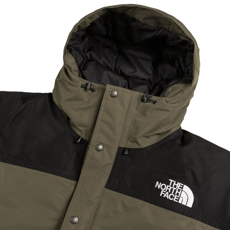 The North Face Mountain Down Jacket - XXL / New Taupe Green / TNF Black - 3
