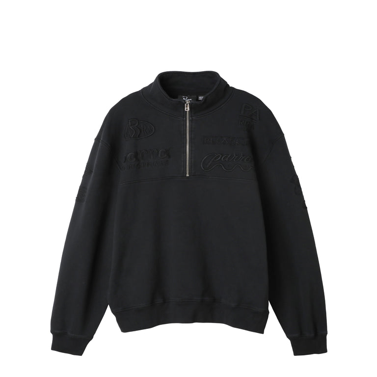 By Parra Media Training Quarter Zip Pullover - M / Black
