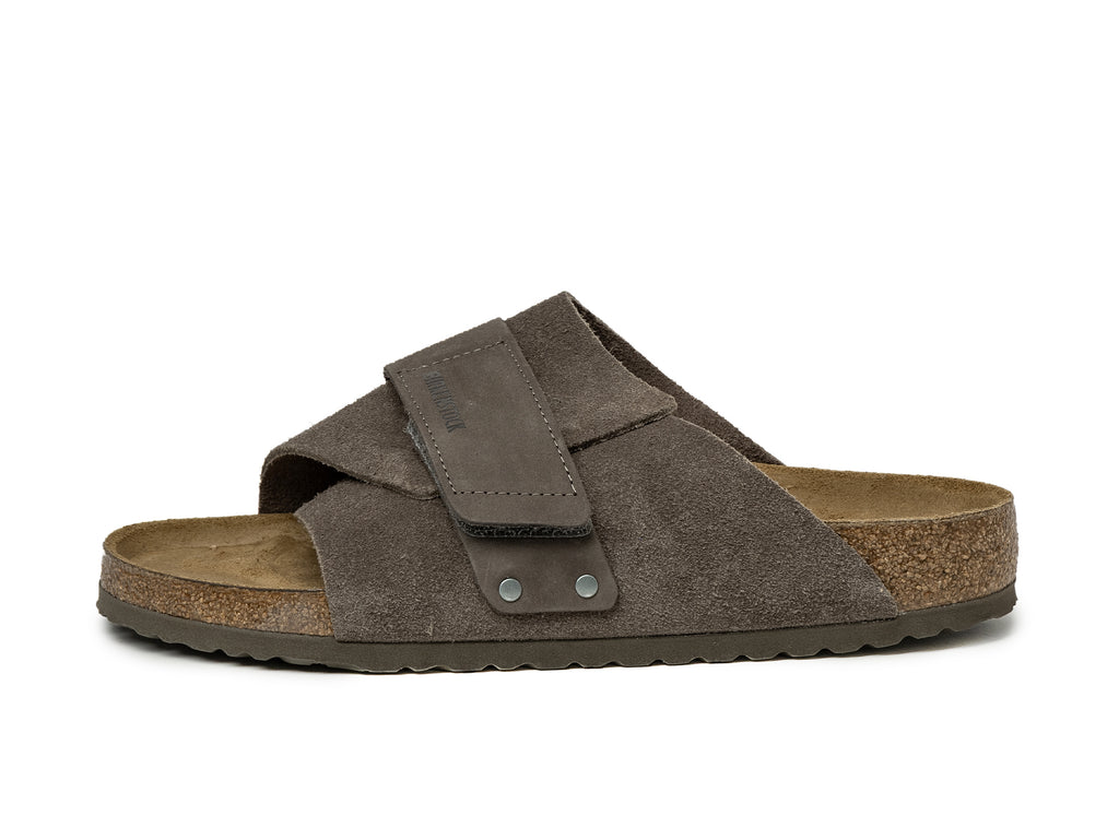 Kyoto Suede Leather Black | BIRKENSTOCK