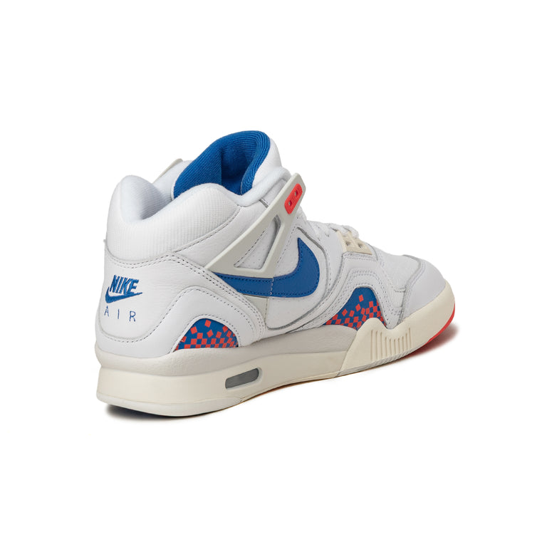 Nike Air Tech Challenge 2 QS *Pixel Court* - 38.5 / White / Royal Blue / Laser Crimson / Pale Ivory - 5
