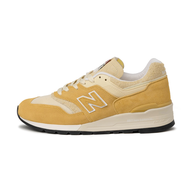 New Balance U997AC *Made in USA* - 45.5 / Dried Apricot / Calcium / White
