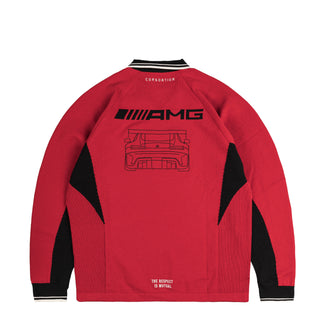 Adidas Consortium for Mercedes-AMG Motorsport Knit Jersey Sweatshirt - L / Power Red
