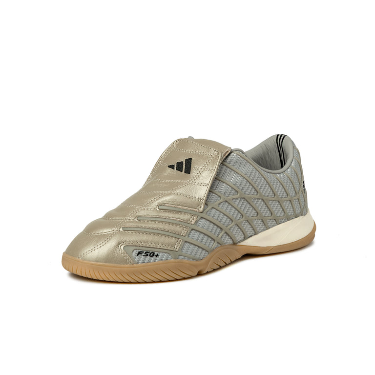 Adidas x Slam Jam F50 Sala SP Consortium - 36 2/3 / Tech Metallic / Clear Granite / Cream White - 4