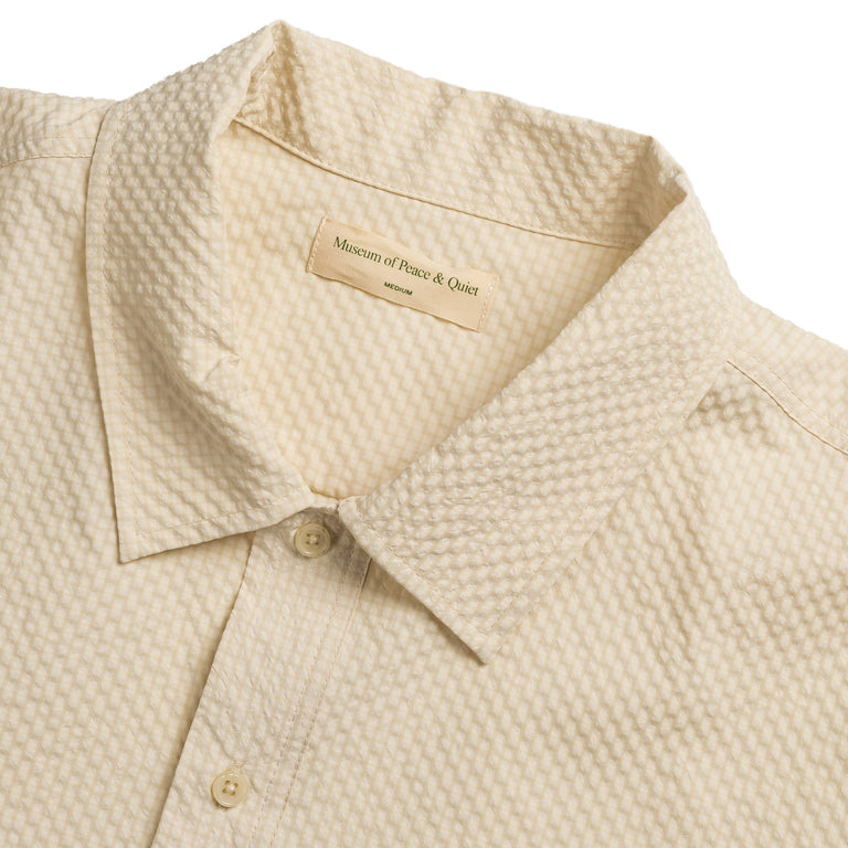 Museum of Peace & Quiet Vacation Button-Up