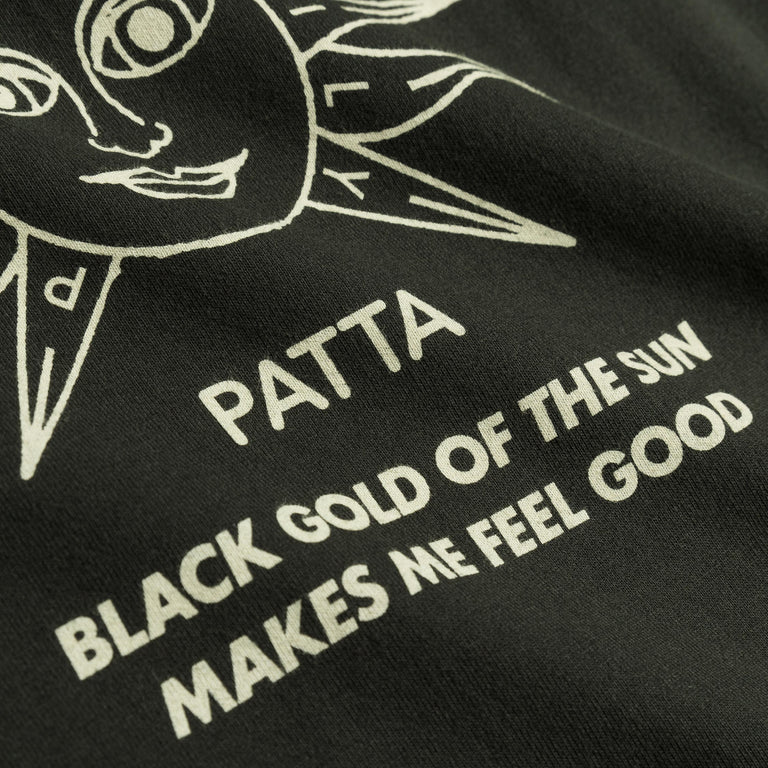 Patta Black Gold Sun T-Shirt