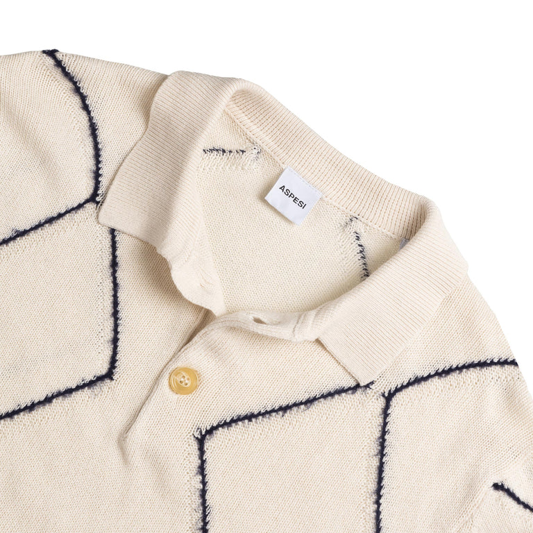 ASPESI Linen and Cotton Polo