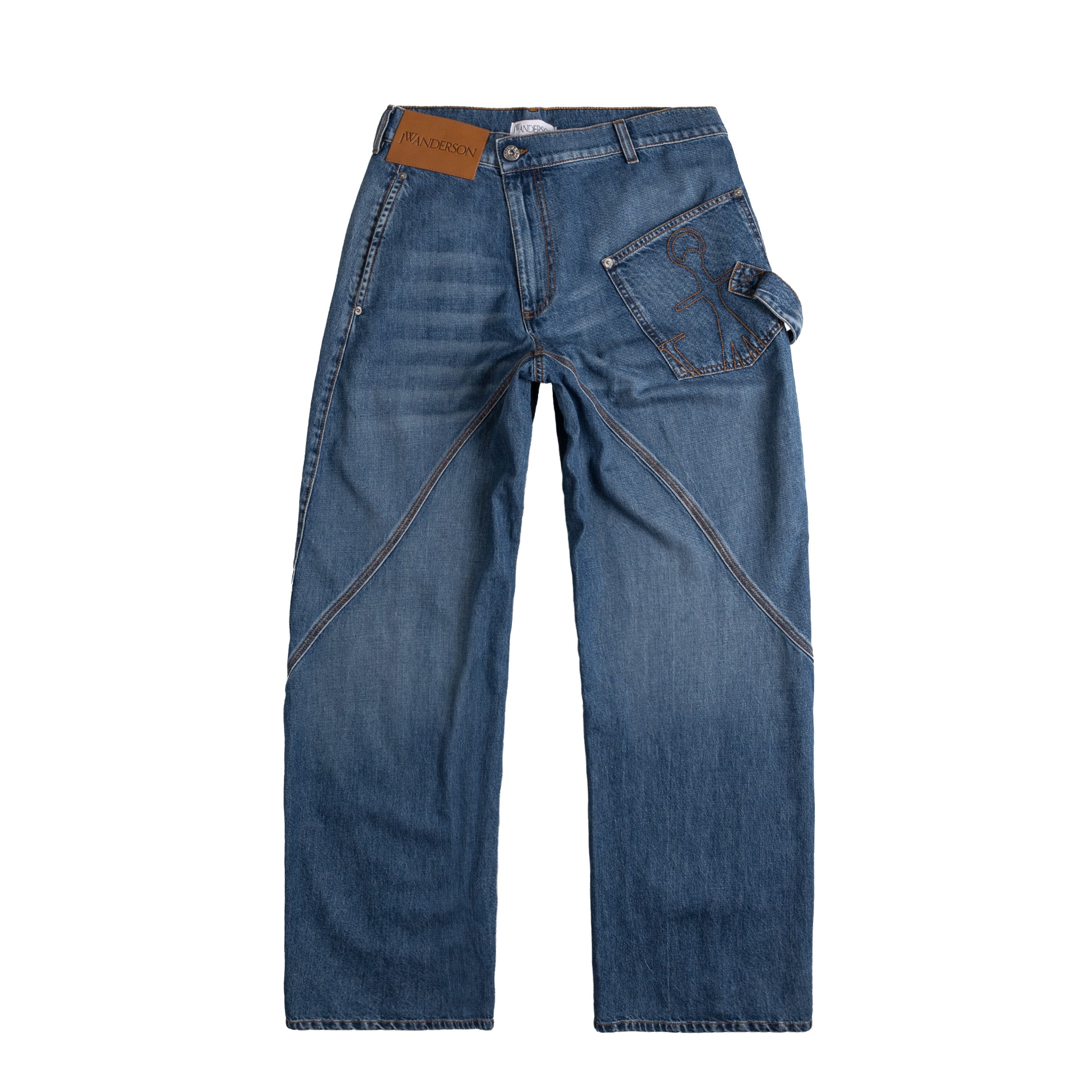 JW Anderson Twisted Workwear Jeans – buy now at Asphaltgold Online Store!