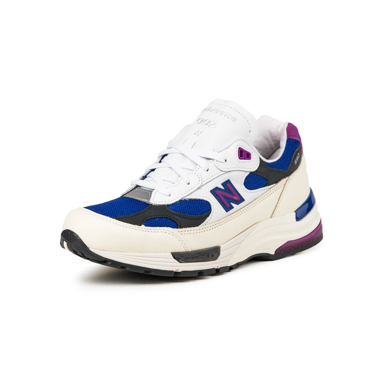 New Balance 992 *Made in USA* - 36 / White / Team Royal / Purple Fuchsia - 4