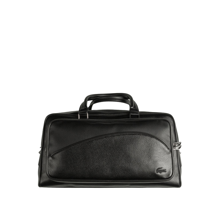 Lacoste Angy Leather Computer Pocket Weekender Bag