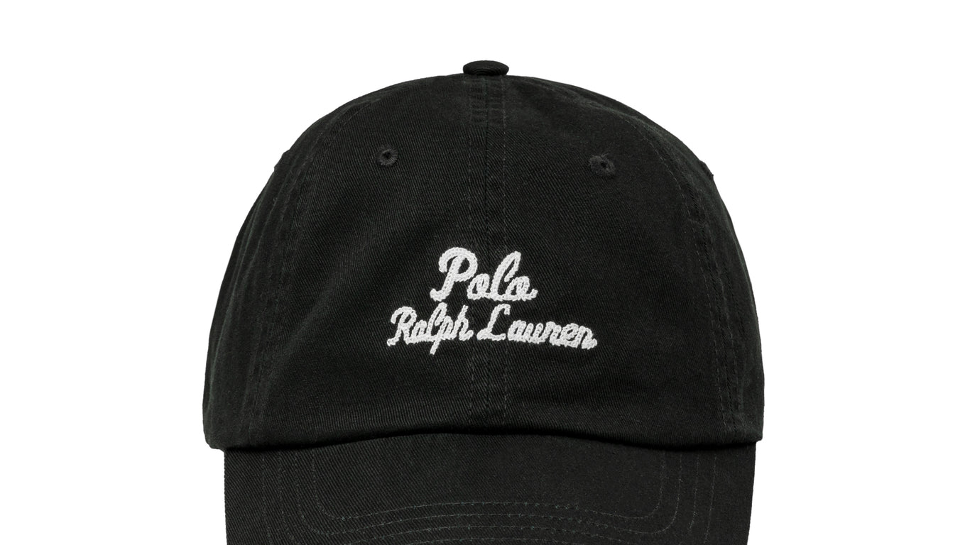 Polo ralph lauren cap black cheap