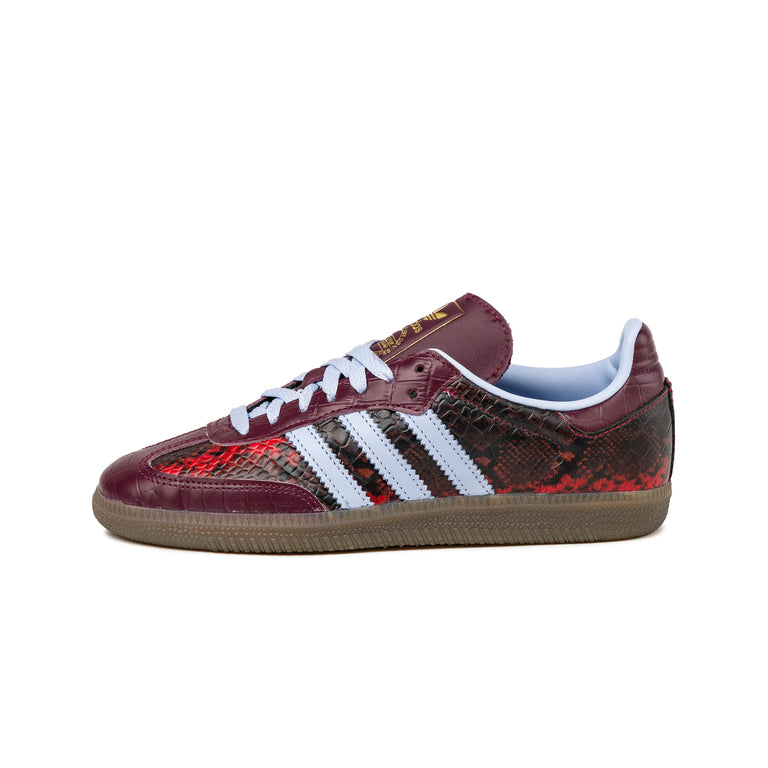 Adidas Samba OG W - 36 / Maroon / Blue Dawn / Gold Metallic - 1
