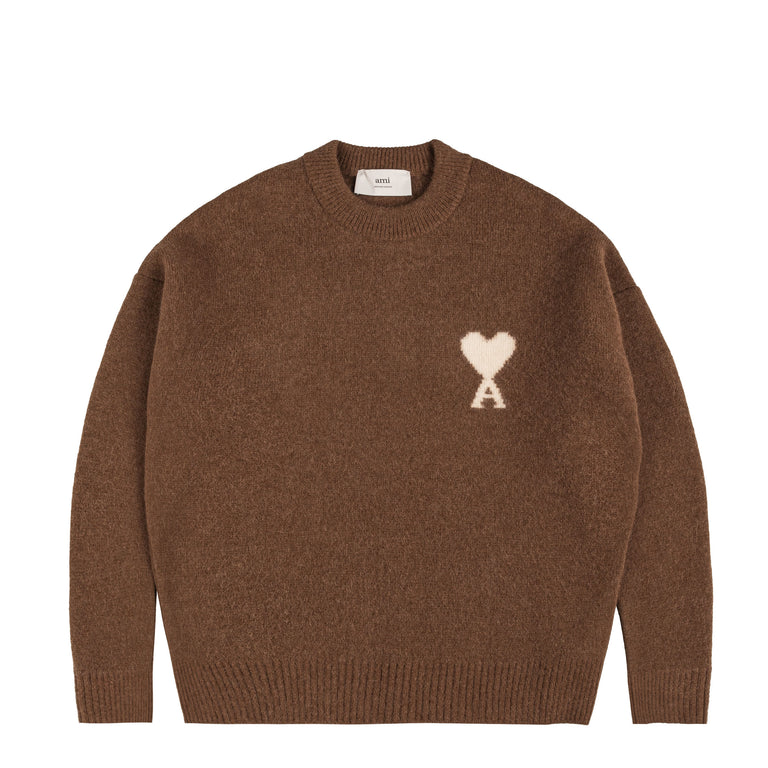 AMI Paris	Ami De Coeur Alpaca Sweater