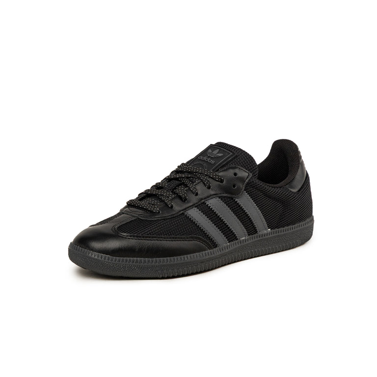 Adidas Samba OG - 48 / Core Black / Carbon / Silver Metallic - 4
