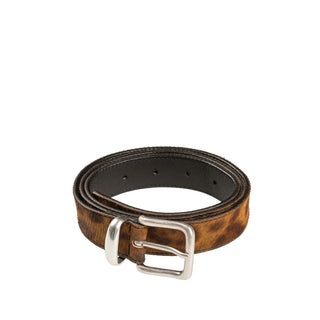 Asphaltgold Leo Ponyhair Belt