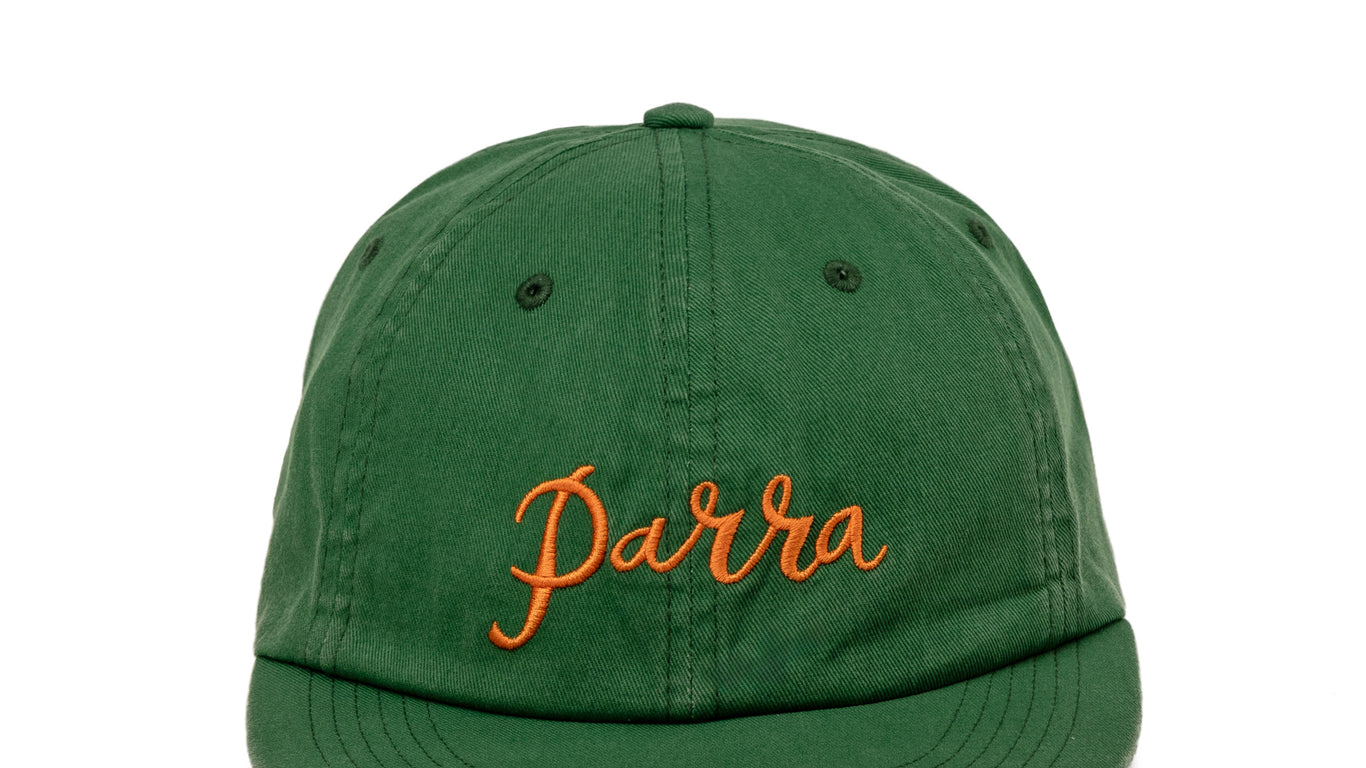 by Parra Scripted 6 panel hat グリーン aLUNwavbkhD4kdAaGLnU-54380-By-