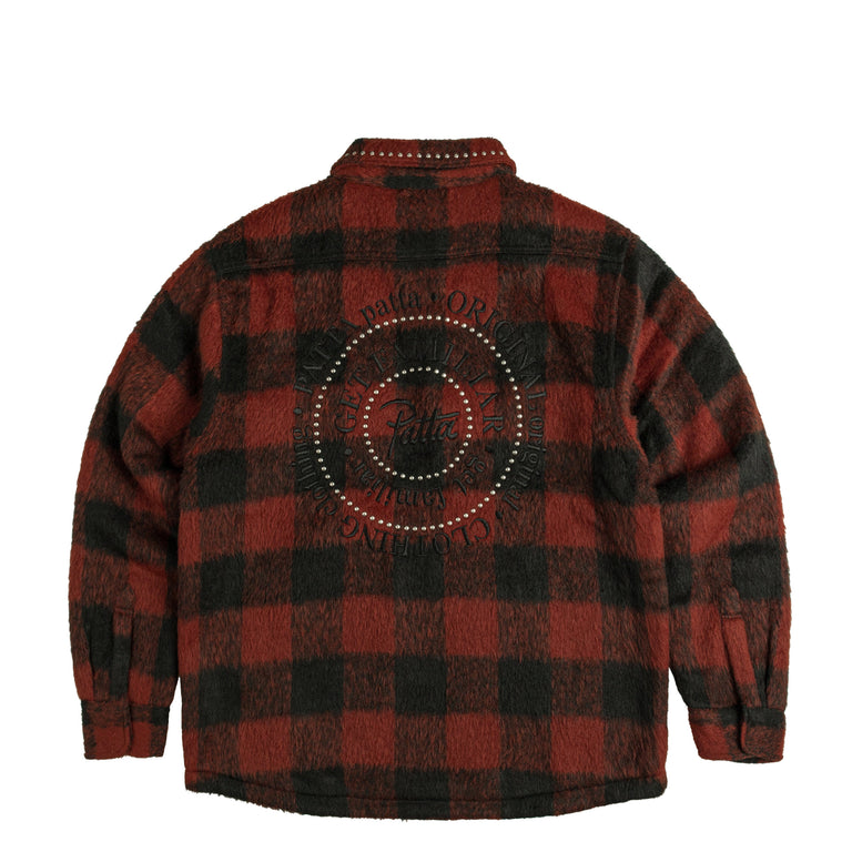 Patta Check Car Coat