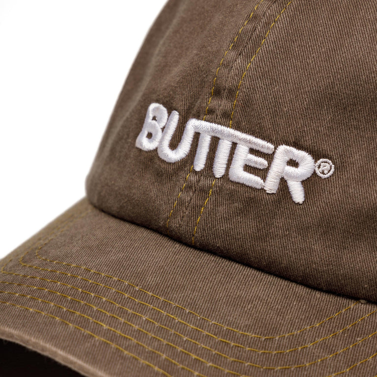 Butter Goods Rounded Logo 6 Panel Cap