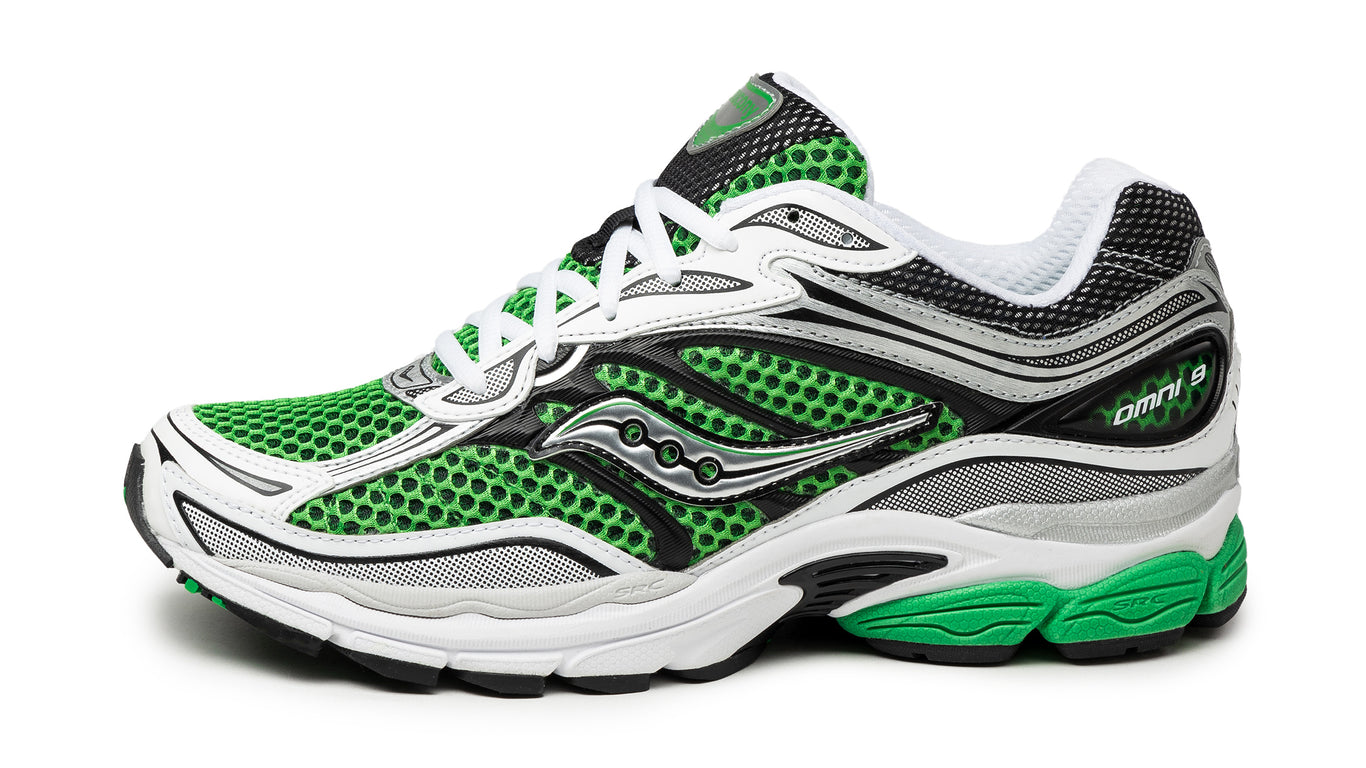 Saucony Pro Grid Omni 9 Green Silver