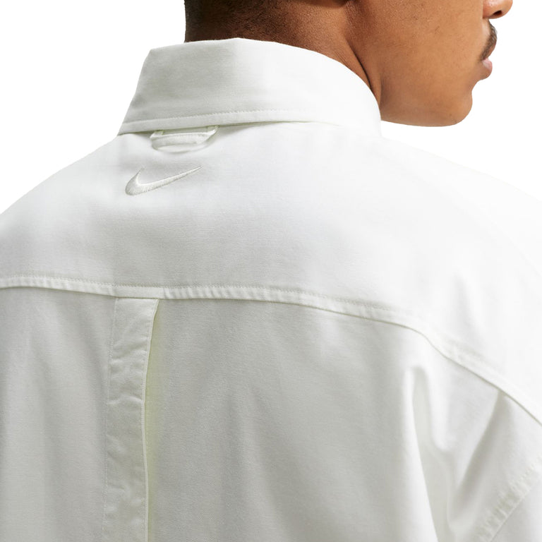 Nike	Club Rules Oxford Longsleeve Shirt - XXL / Summit White / Summit White - 5