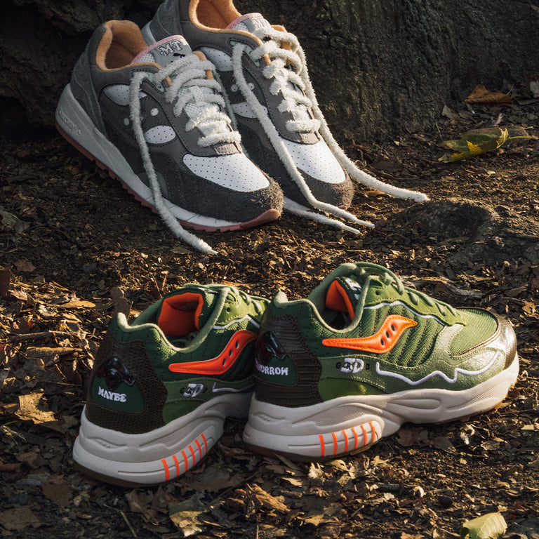 Saucony x Maybe Tomorrow Grid 3D Hurricane *Tortoise* – buy now at