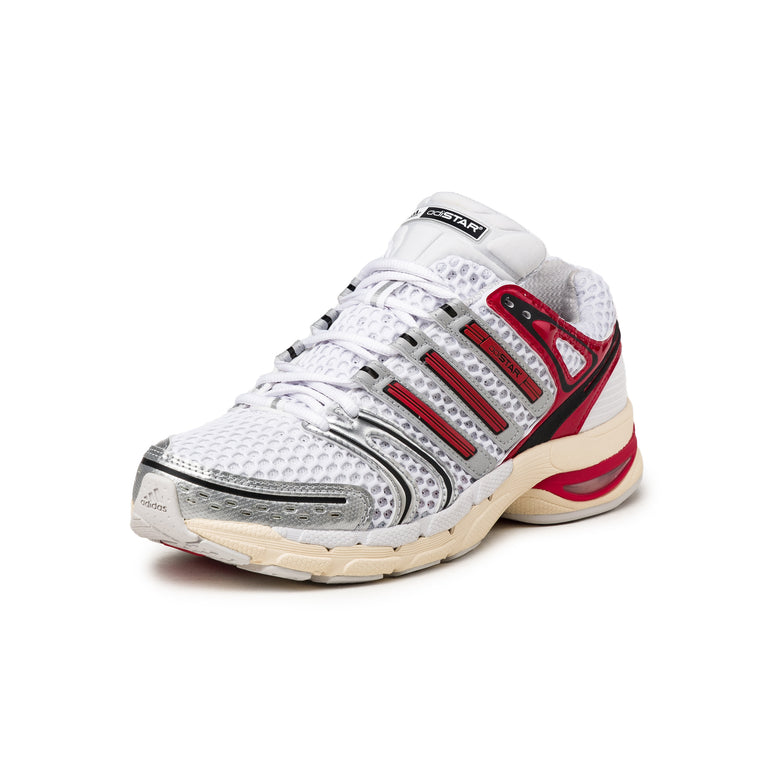 Adidas Adistar Control 5 - 44 2/3 / Cloud White / Better Scarlet / Dash Grey - 2