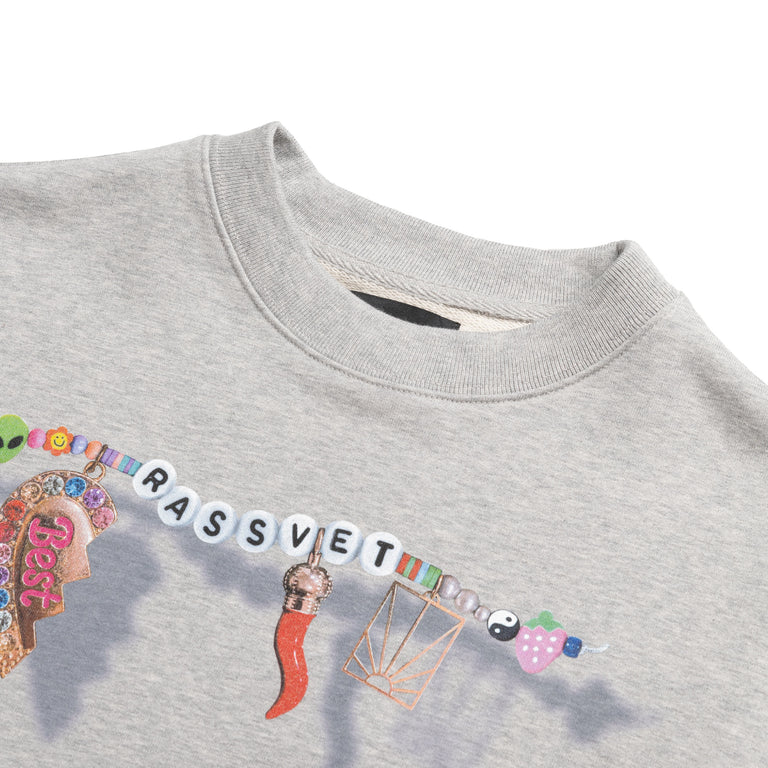 Rassvet Bracelet Crewneck Knit Sweatshirt