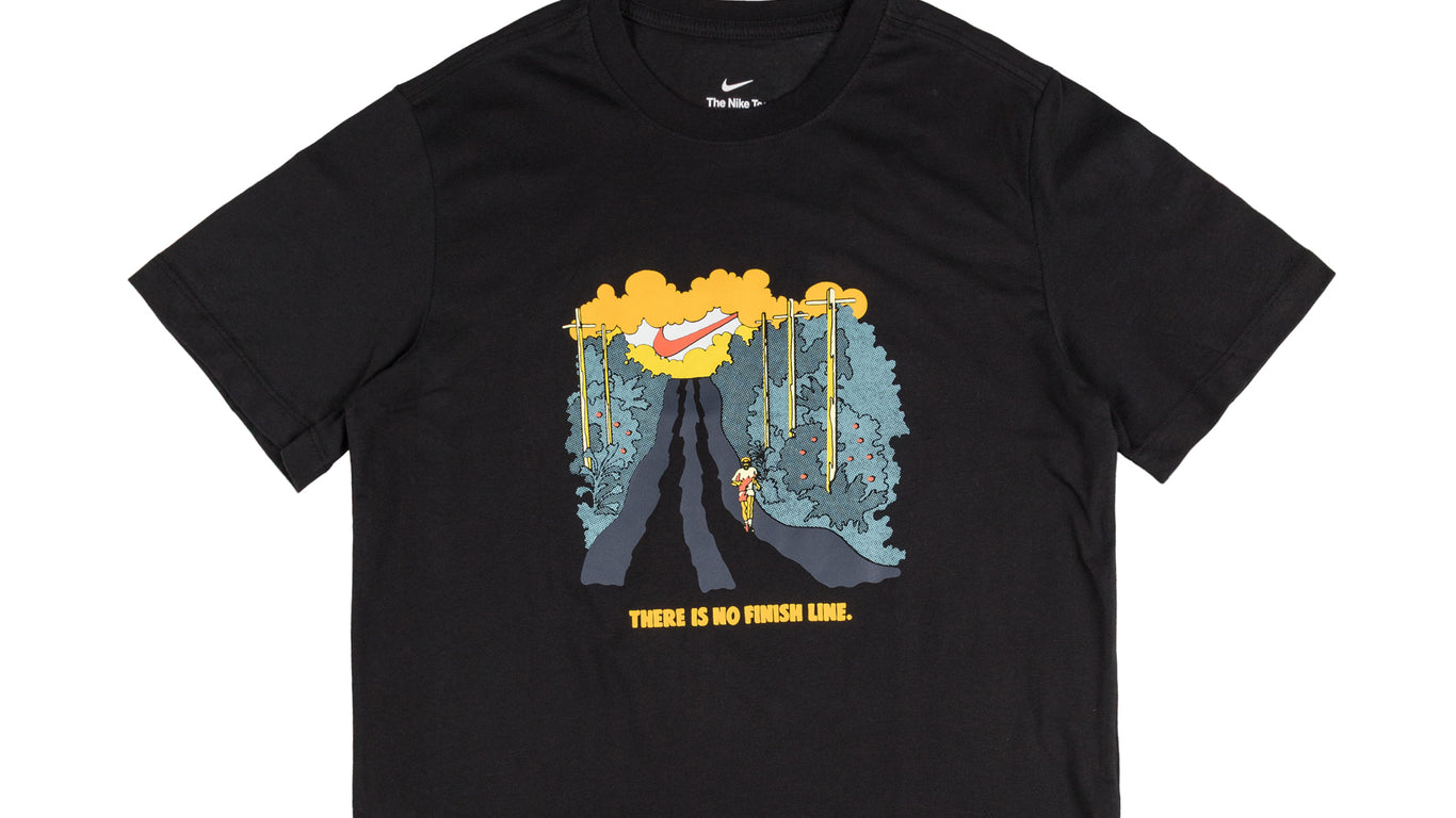 絶版　新品　NIKE there is No Finish Line One of Nike's first ads. There is no finish line, 1977 : r