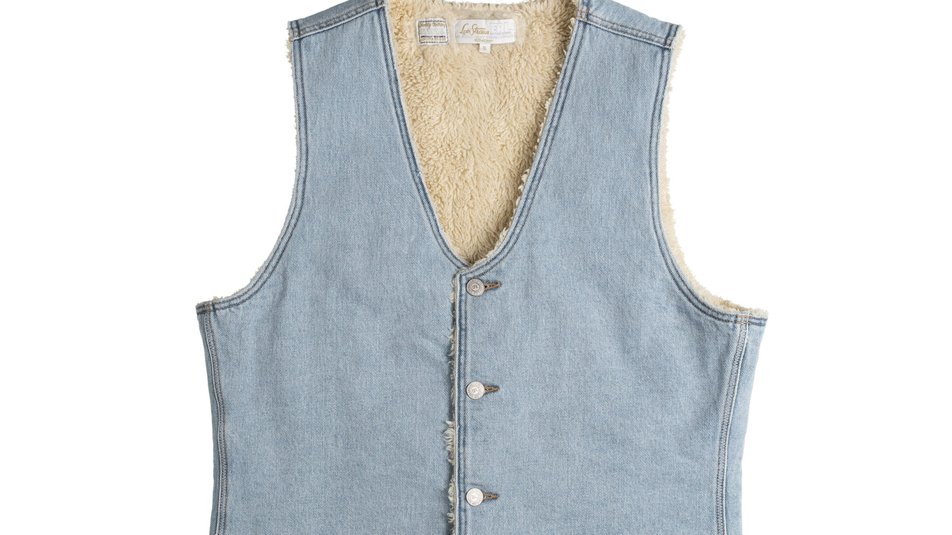 Levis sherpa vest shop