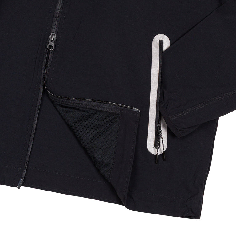 Nike	Tech Full-Zip Woven Windrunner Jacket - XXL / Black - 4
