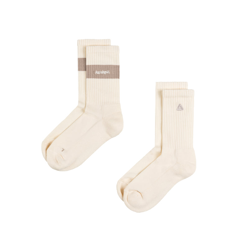 Asphaltgold 2-Pack Crew Socks