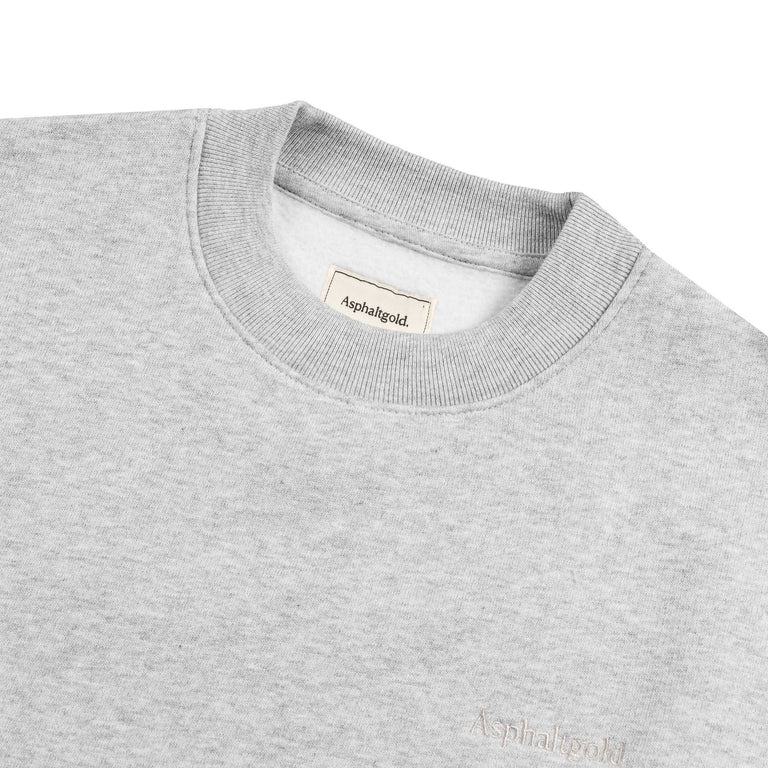 Asphaltgold Essential Crewneck - XXL / Heather Grey - 3