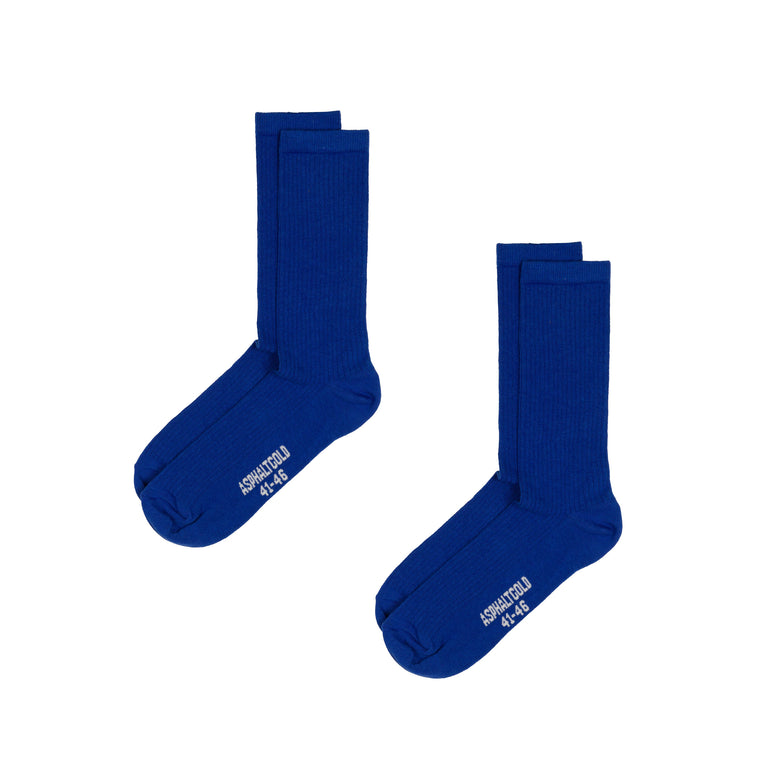 Asphaltgold	2-Pack Light Socks - 41-46 / Blue
