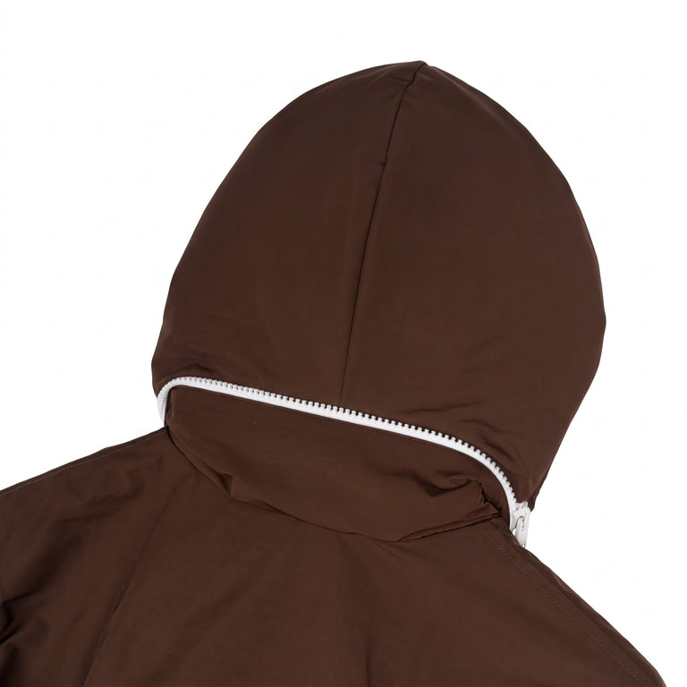 AMI Paris Ami de Coeur Windbreaker - S / Chocolate Brown - 3
