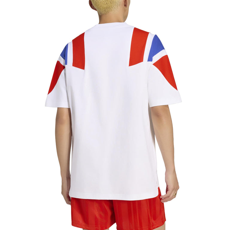 Adidas	FC Bayern München EQT T-Shirt - L / White / Red / Semi Lucid Blue - 3