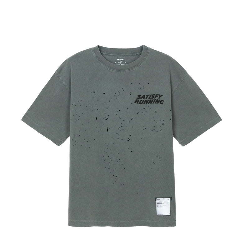 Satisfy MothTech T-Shirt - S / Faded Black
