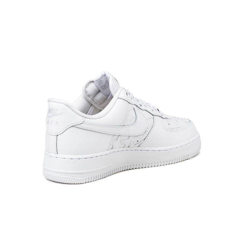 Nike Air Force 1 '07 Edge - 40 / White / White / Metalic Silver - 5