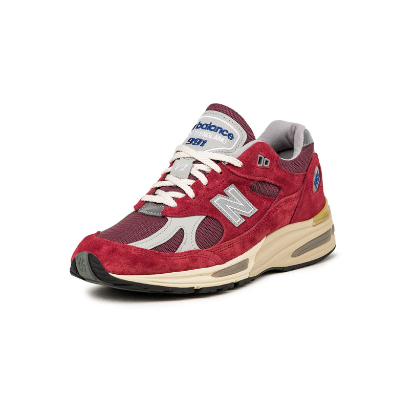 New Balance 991 v2 *Made in England* - 42.5 / Karanda Red / Cordovan / Harbor Mist - 2
