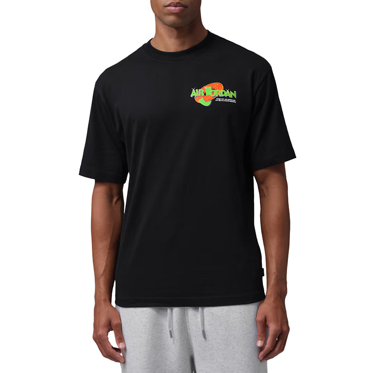 Nike	Jordan Brooklyn Space Jam Crewneck T-Shirt - XXL / Black - 3
