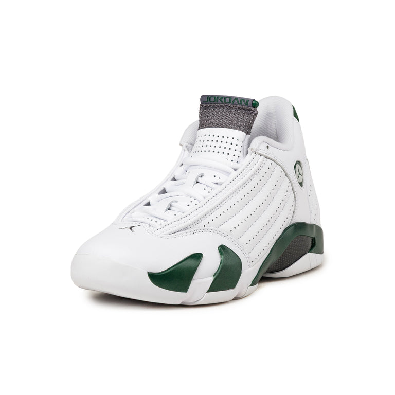 Nike Air Jordan 14 Retro *Forest Green* - 40 / Gorge Green / Light Graphite / White - 2
