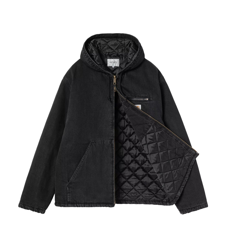 Carhartt WIP Cleveland Jacket - M / Black / Stone Washed - 3
