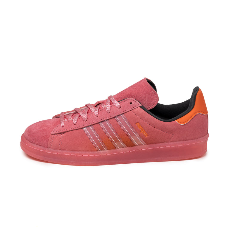Adidas campus stitch and turn chalk white top