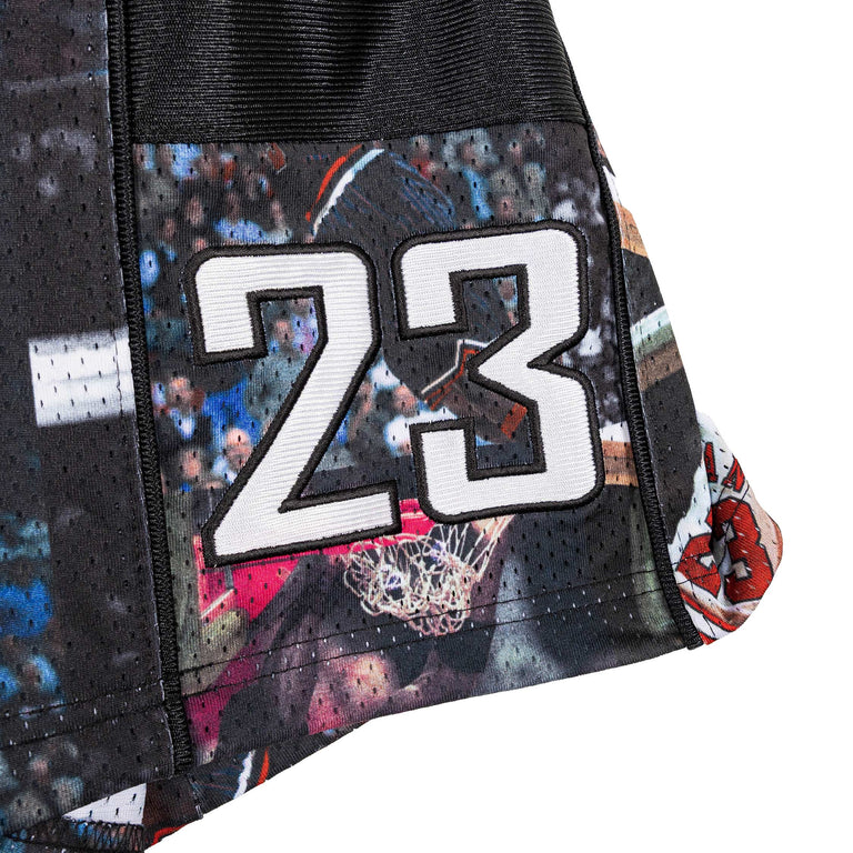 Nike	Jordan Flight Printed Cat Scratch Shorts - S / Black - 5