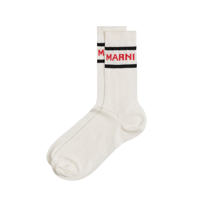 Marni Socks Techno Logo